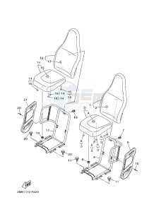 YXE700E YXE70WPXH WOLVERINE R-SPEC EPS (2MBD) drawing SEAT