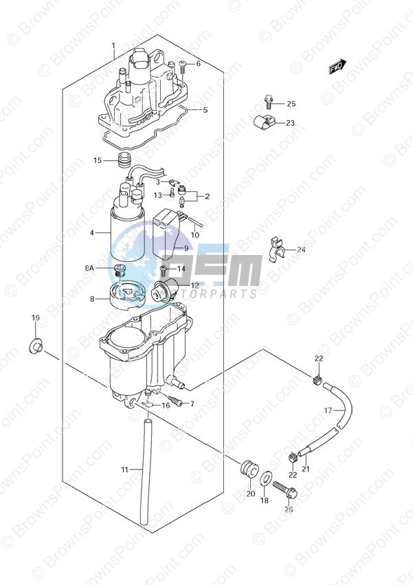 Fuel Vapor Separator