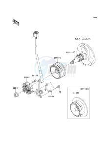 KX 450 D [KX450F] (D6F) D6F drawing GENERATOR