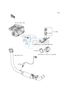 NINJA_250SL_ABS BX250BFSA XX (EU ME A(FRICA) drawing Fuel Injection