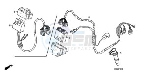 CRF250R9 Europe Direct - (ED / CMF) drawing WIRE HARNESS