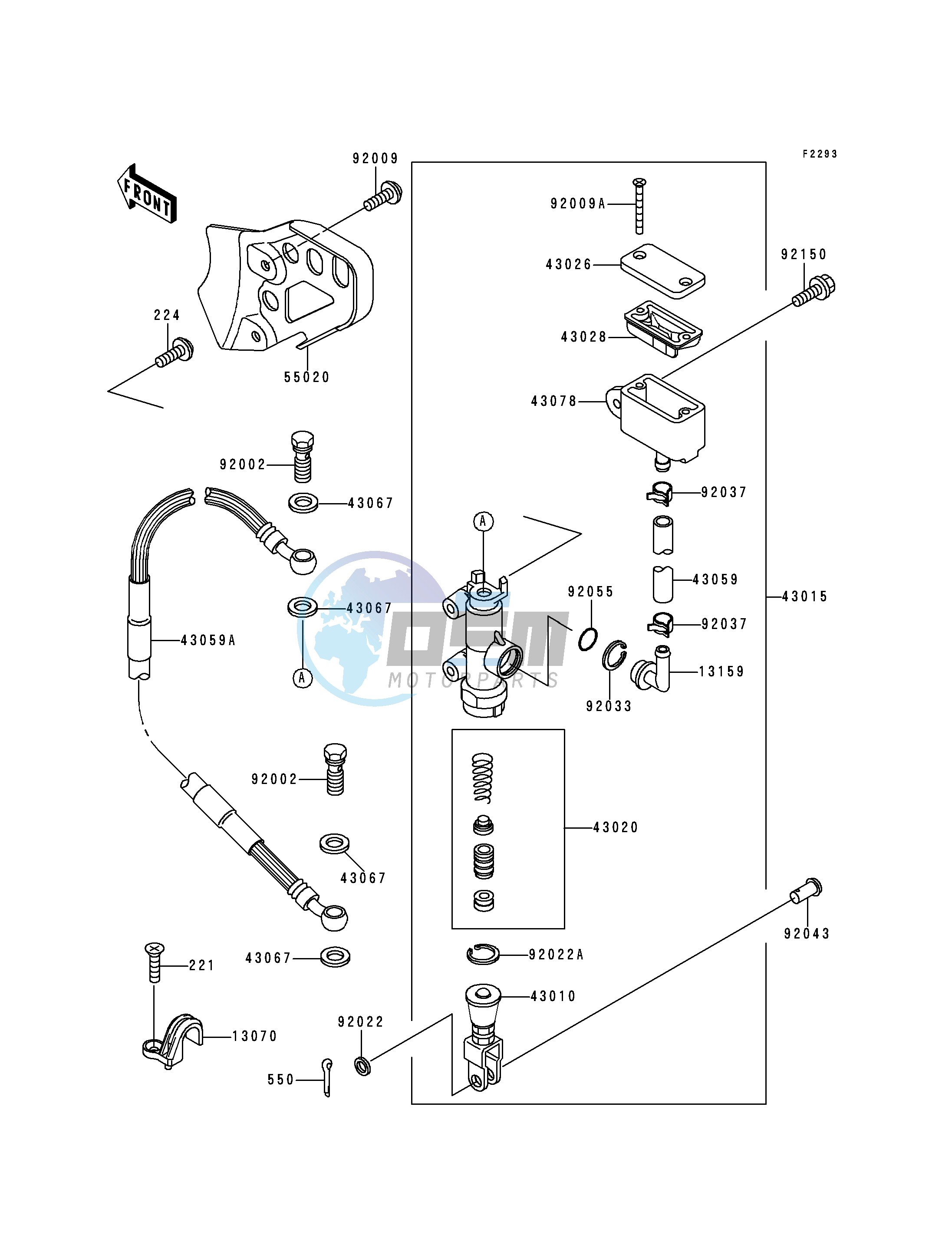 REAR MASTER CYLINDER