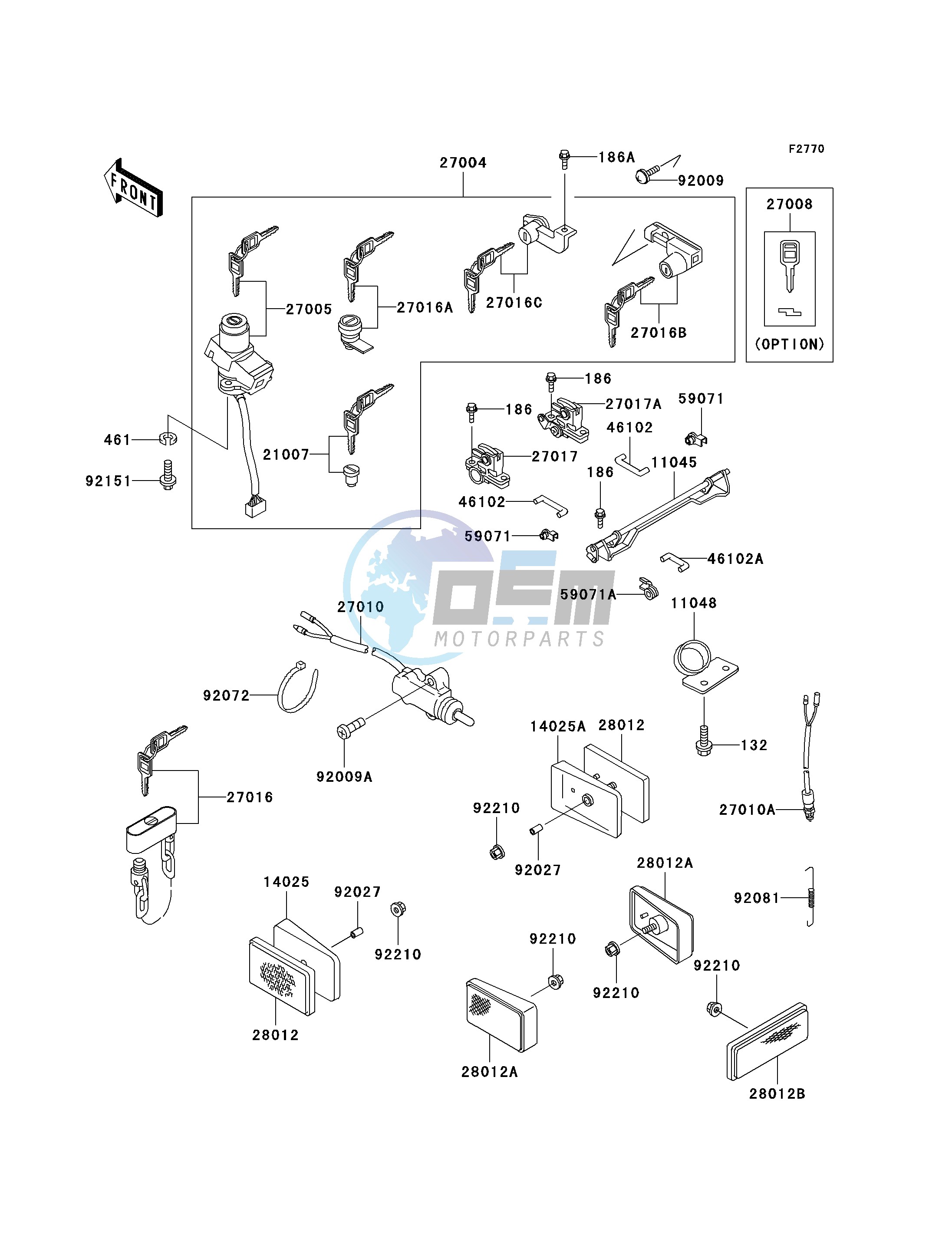 IGNITION SWITCH_LOCKS_REFLECTORS