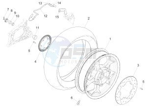 MP3 300 ie E4 LT BUSINESS - SPORT ABS (EMEA) drawing Rear wheel