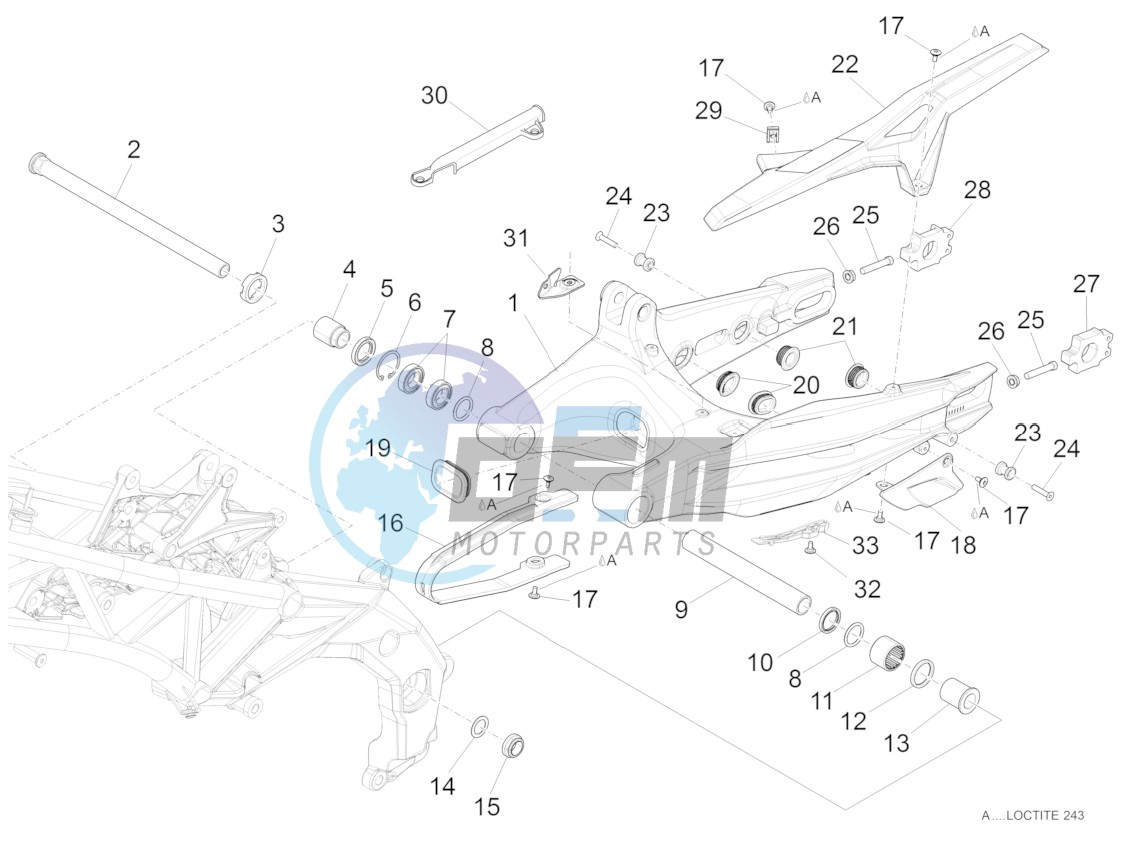 Swing arm