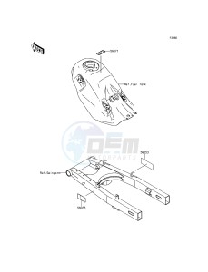 KLX150L KLX150EEF XX (EU ME A(FRICA) drawing Labels