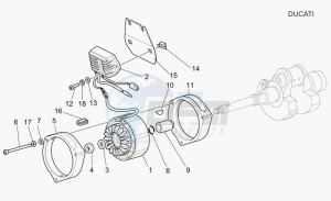 California 1100 EV PI Cat. Alum./Tit. PI Cat. drawing Generator - regulator