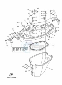 F40FEHDL drawing BOTTOM-COWLING-1