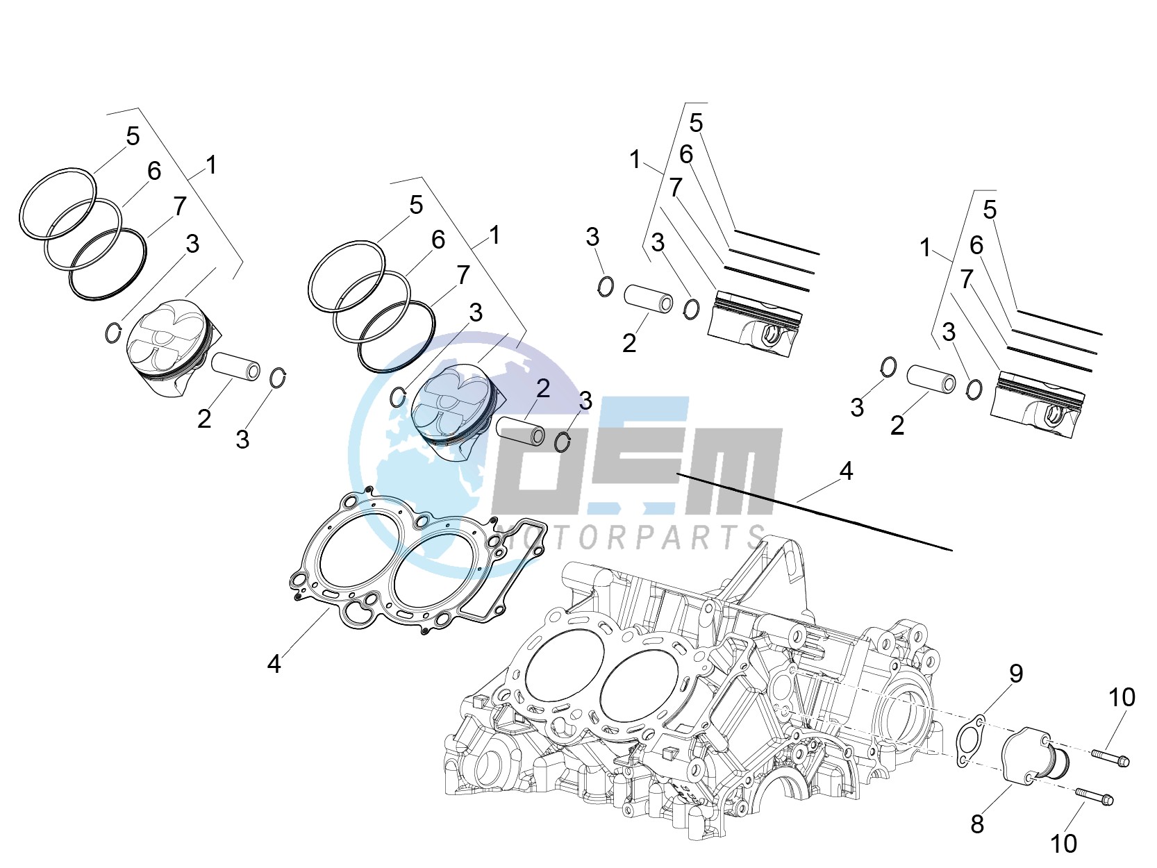 Cylinder - Piston