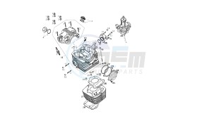 SENDA R BAJA - 125 CC 4T BAJA EU3 drawing CYLINDER