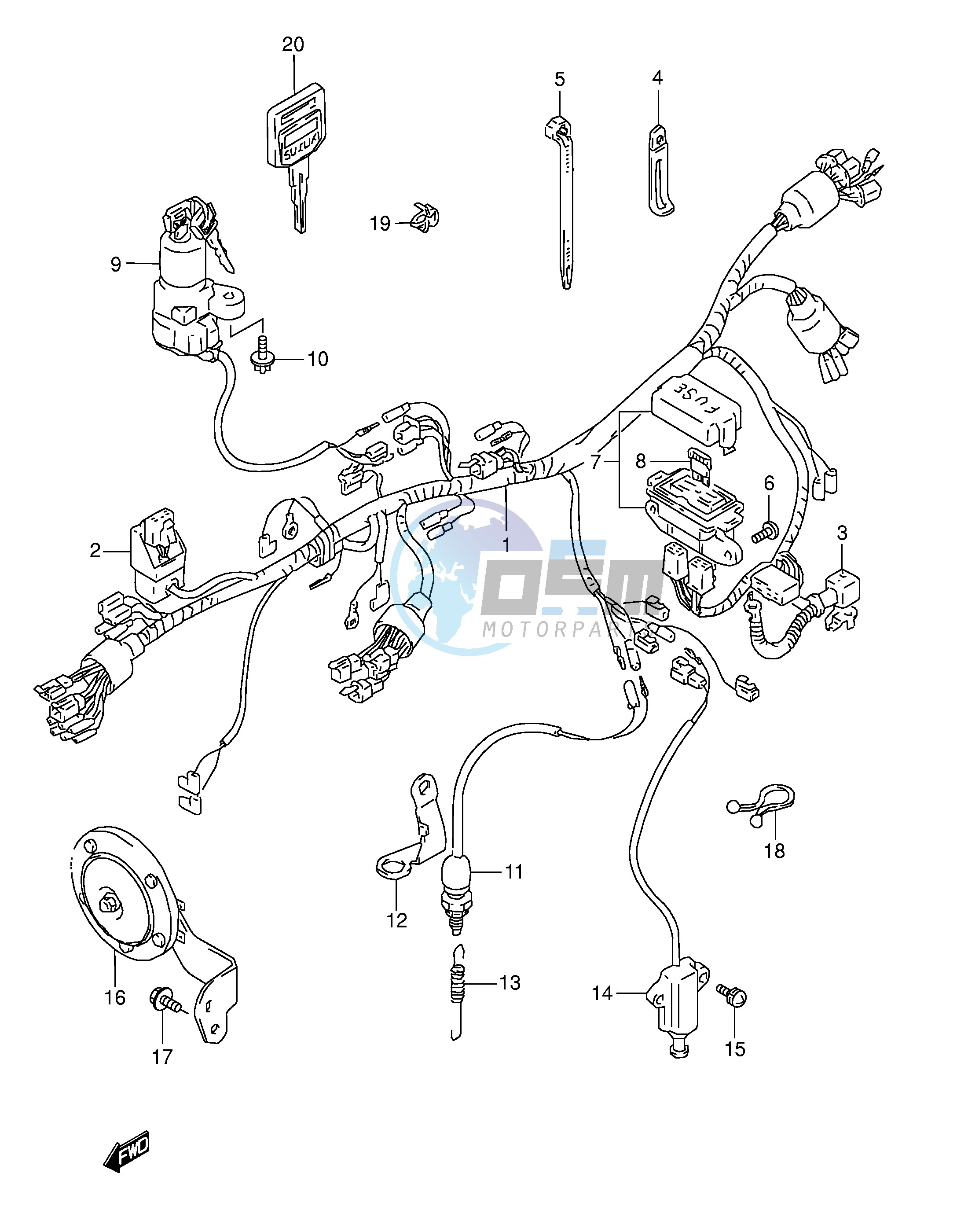 WIRING HARNESS (MODEL S)