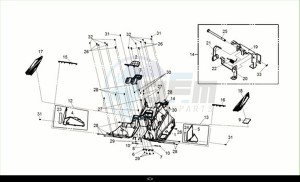 CRUISYM 125 (LV12W3-EU) (M2) drawing FLOOR PANEL