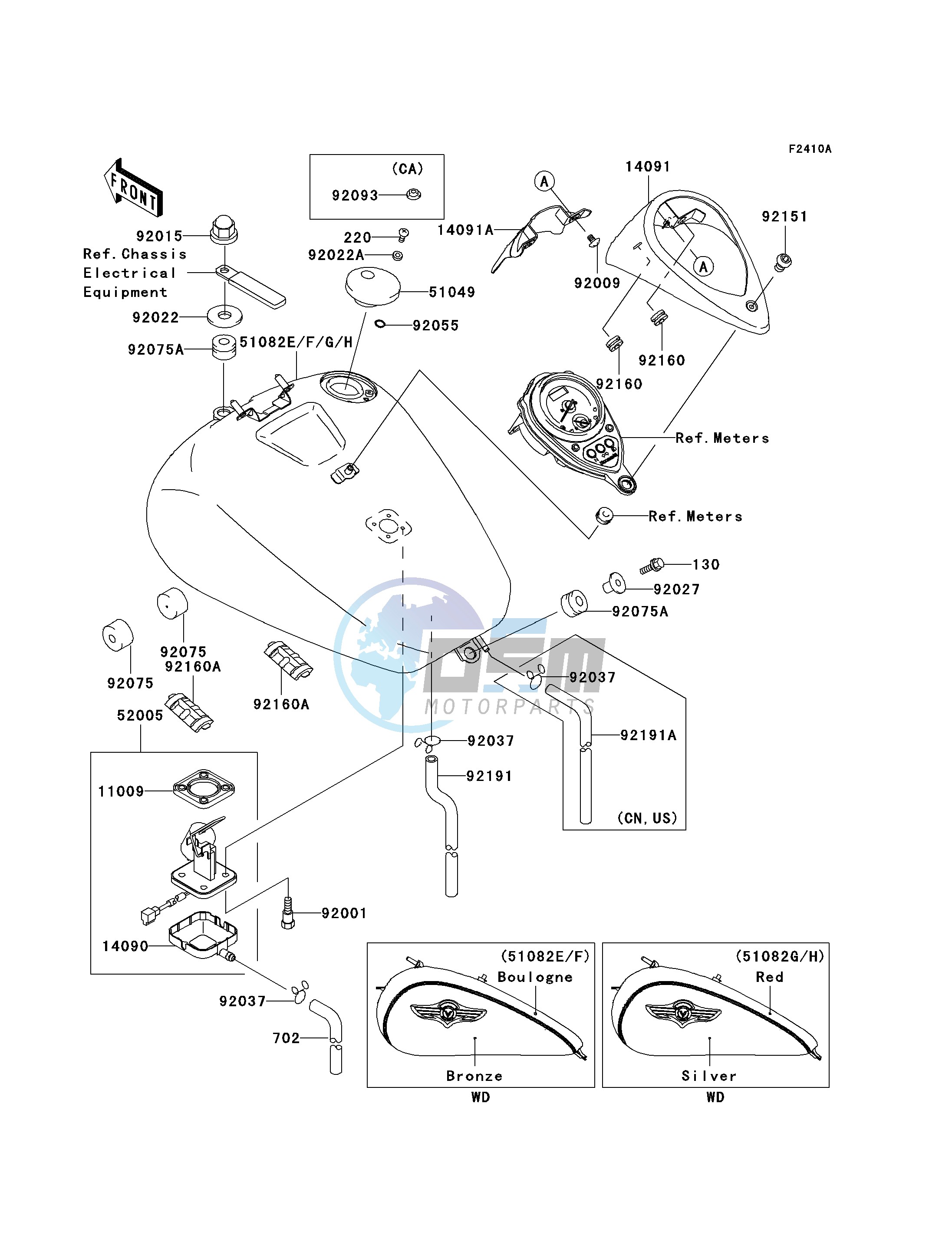 FUEL TANK -- VN1500-N3- -