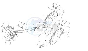 W12 350 drawing EXHAUST SYSTEM