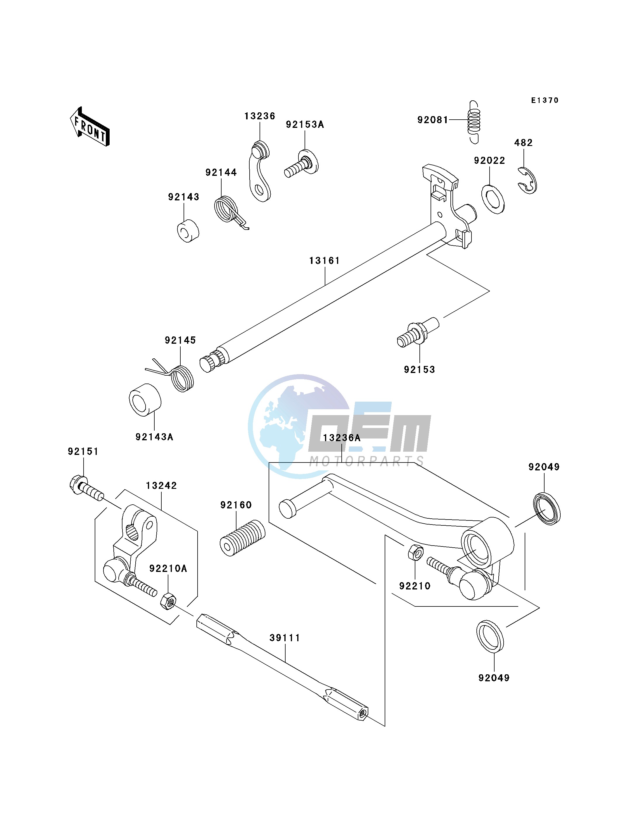 GEAR CHANGE MECHANISM