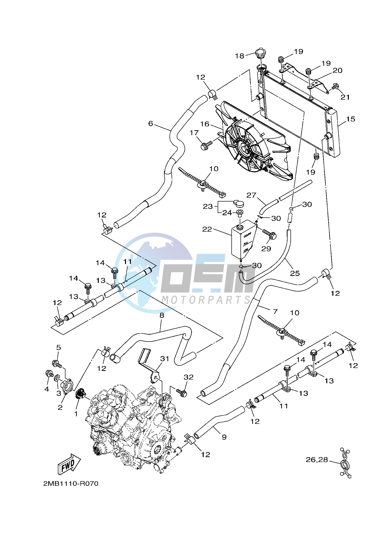 RADIATOR & HOSE