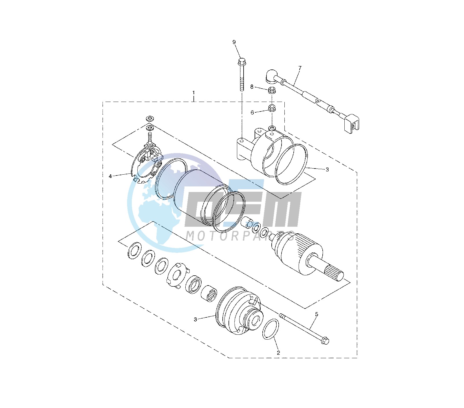 STARTING MOTOR