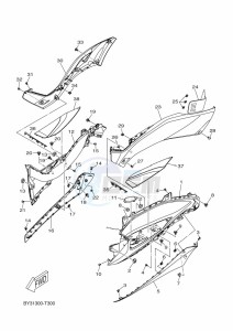 CZD250-A  (BGT2) drawing STAND & FOOTREST 2