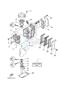 8C drawing CYLINDER--CRANKCASE