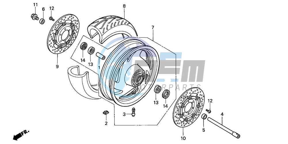 FRONT WHEEL