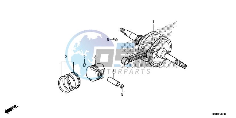 CRANKSHAFT/PISTON