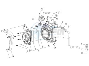 LX 150 4T E3 Vietnam drawing Secondary air box