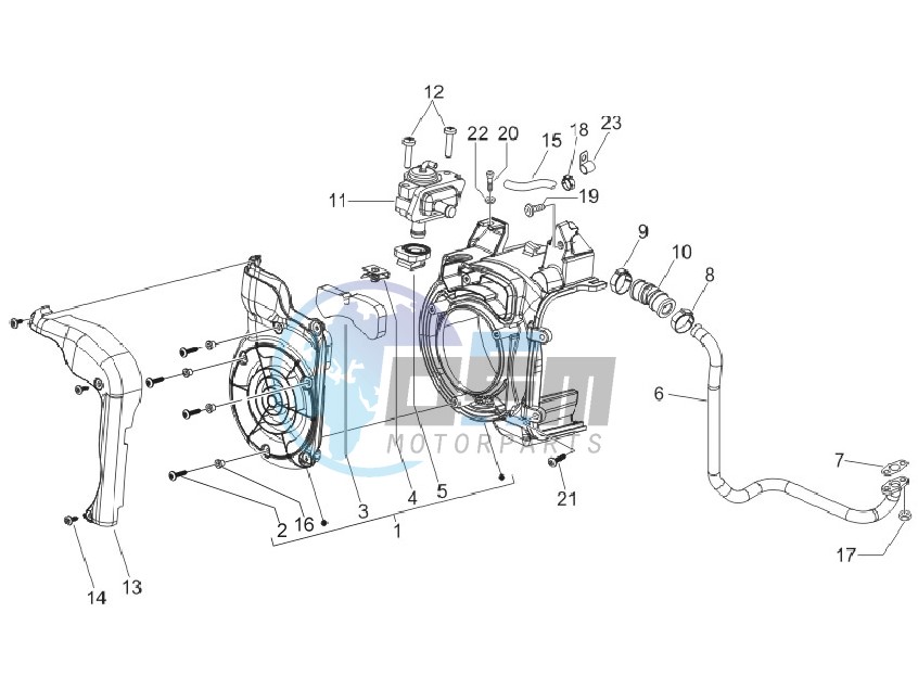 Secondary air box