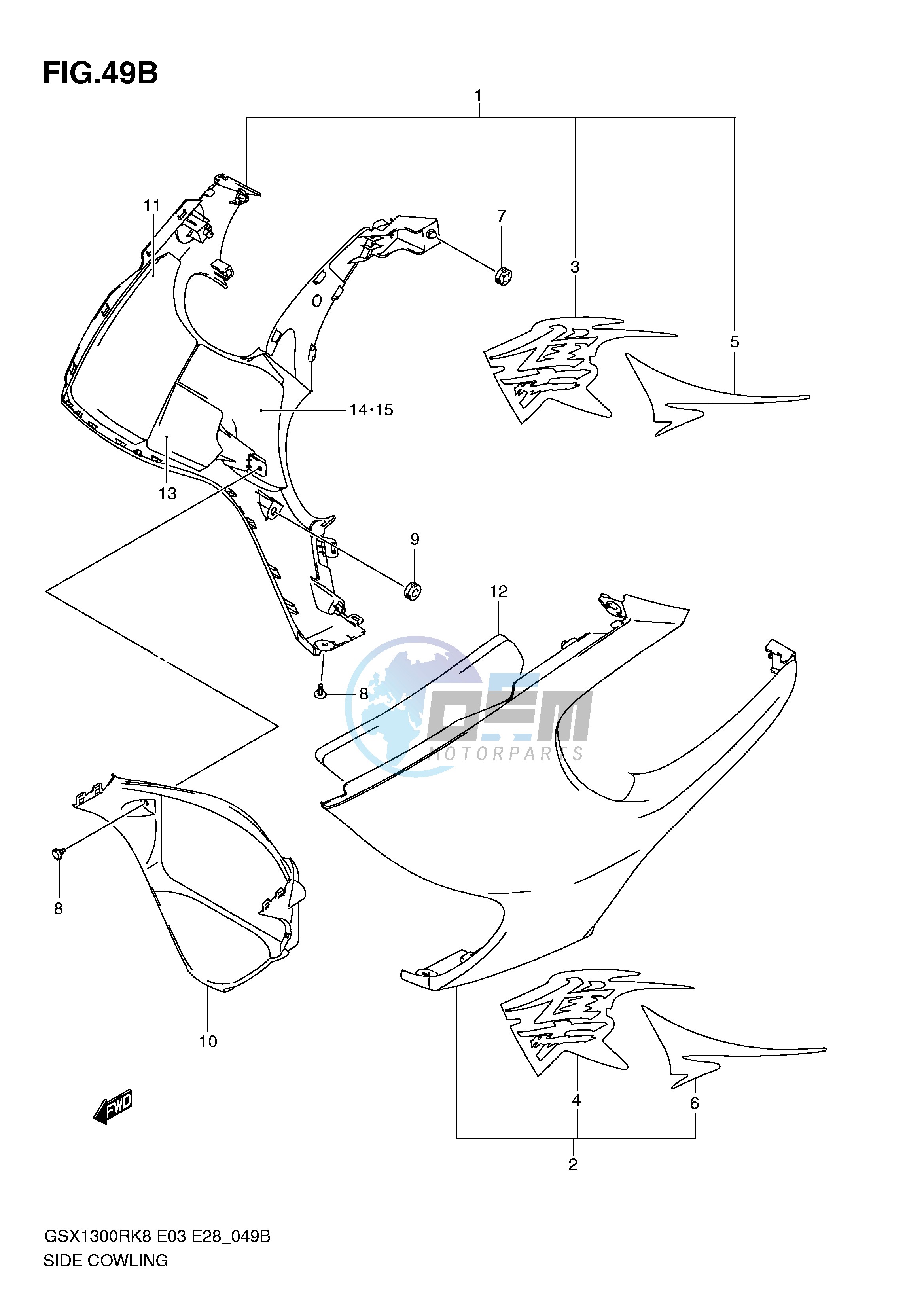 SIDE COWLING (MODEL L0)