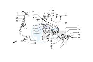 Hexagon 250 GT drawing Cylinder head cover