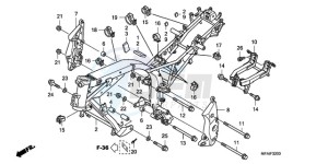 CBF1000T9 F / ABS CMF drawing FRAME BODY