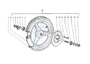 FREE FL 50 drawing Front wheel disc brake