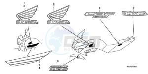 CBF600N9 France - (F / CMF) drawing MARK/STRIPE