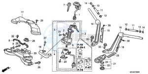 GL1800A ED drawing HANDLE PIPE/TOP BRIDGE