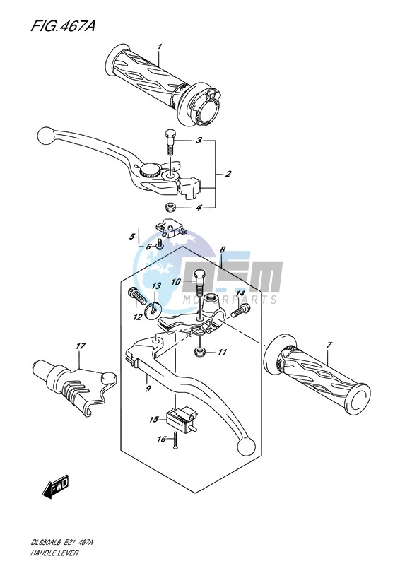 HANDLE LEVER