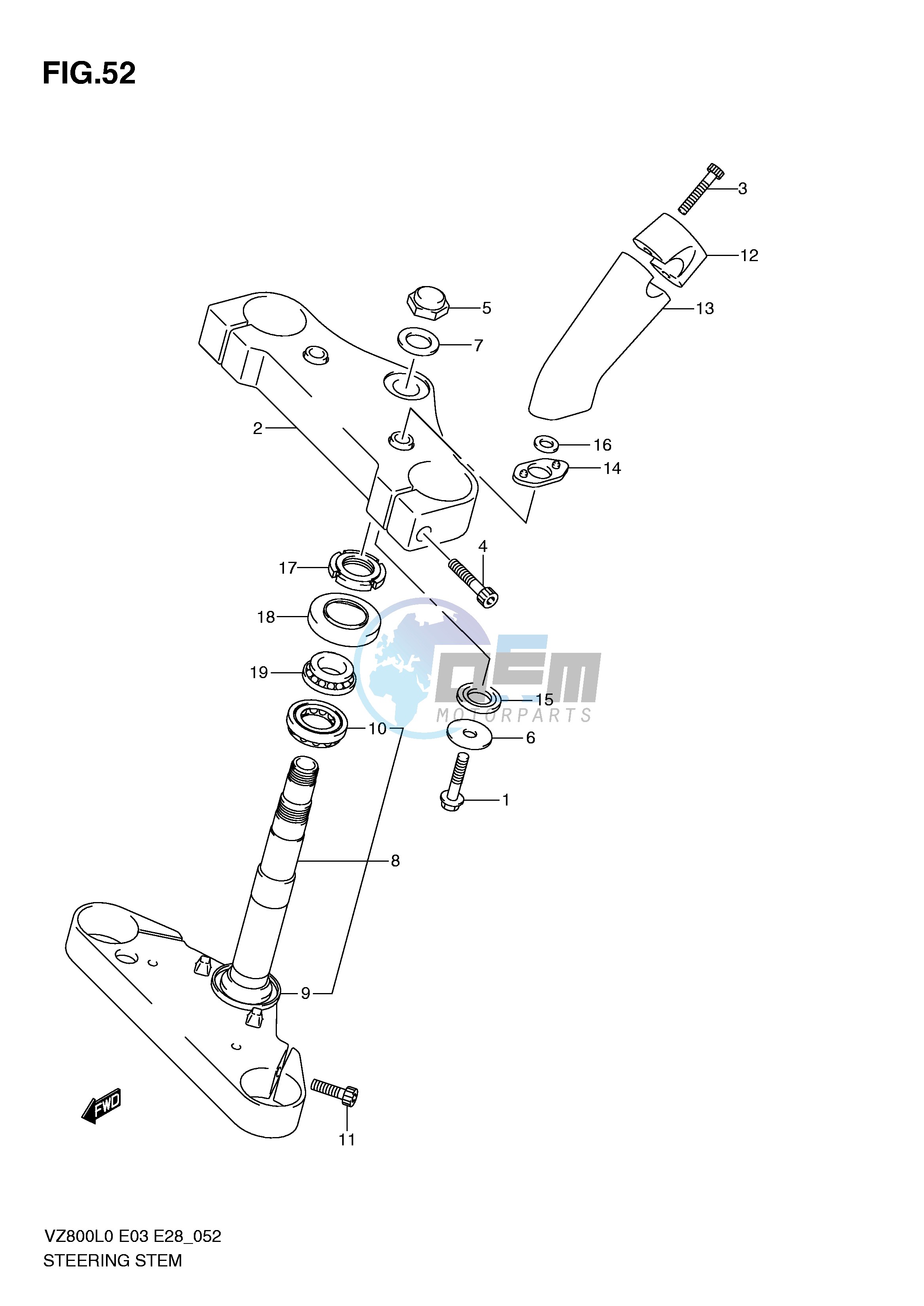 STEERING STEM