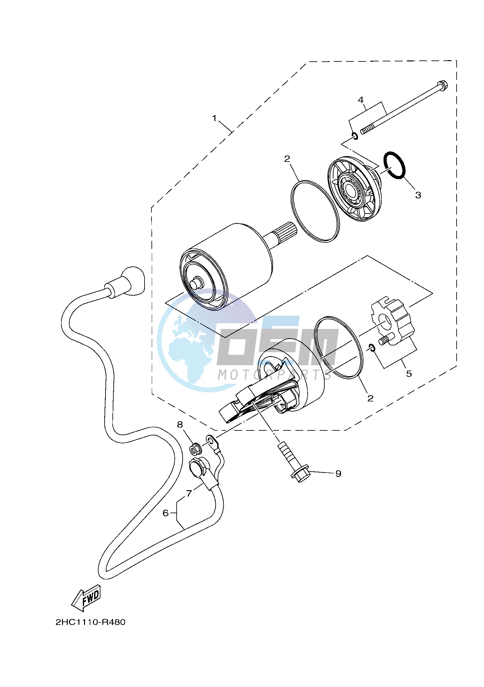 STARTING MOTOR