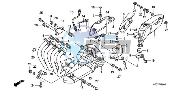 EXHAUST MUFFLER