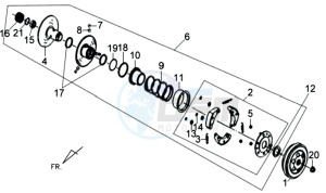 ORBIT II 50 drawing CLUTCH