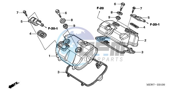 CYLINDER HEAD COVER