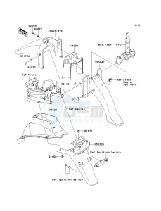 AN 112 D (D6F-D7F) D6F drawing FENDERS