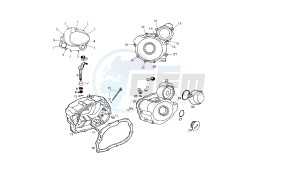 SENDA SM BAJA - 125 CC VTHSC2E1A EU2 & EU3 drawing CRANKCASE COVER