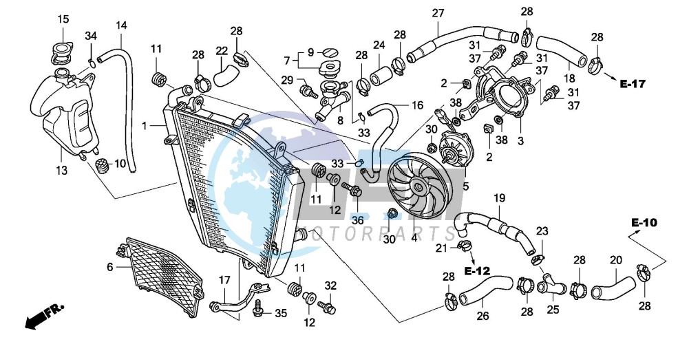 RADIATOR (CBR1000RR6/7)