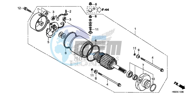 STARTER MOTOR