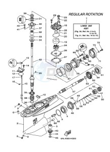 F200CETX drawing PROPELLER-HOUSING-AND-TRANSMISSION-1