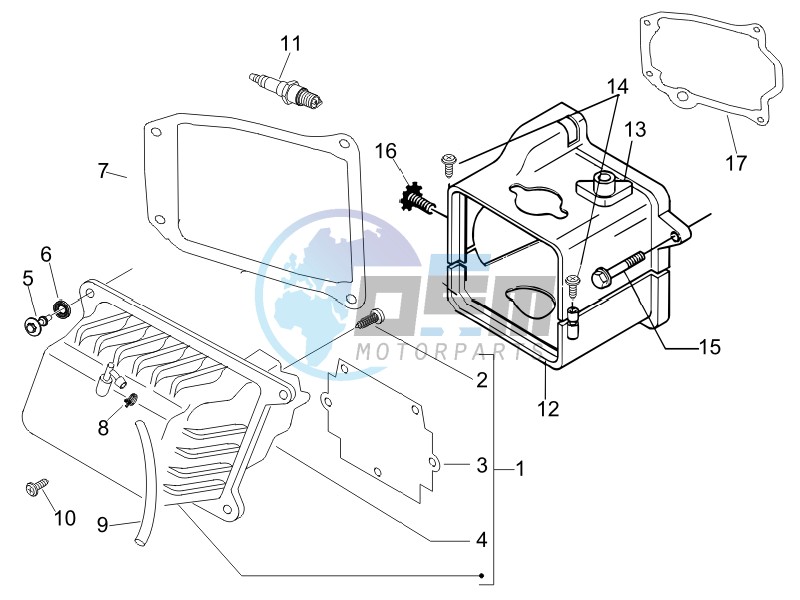 Cylinder head cover