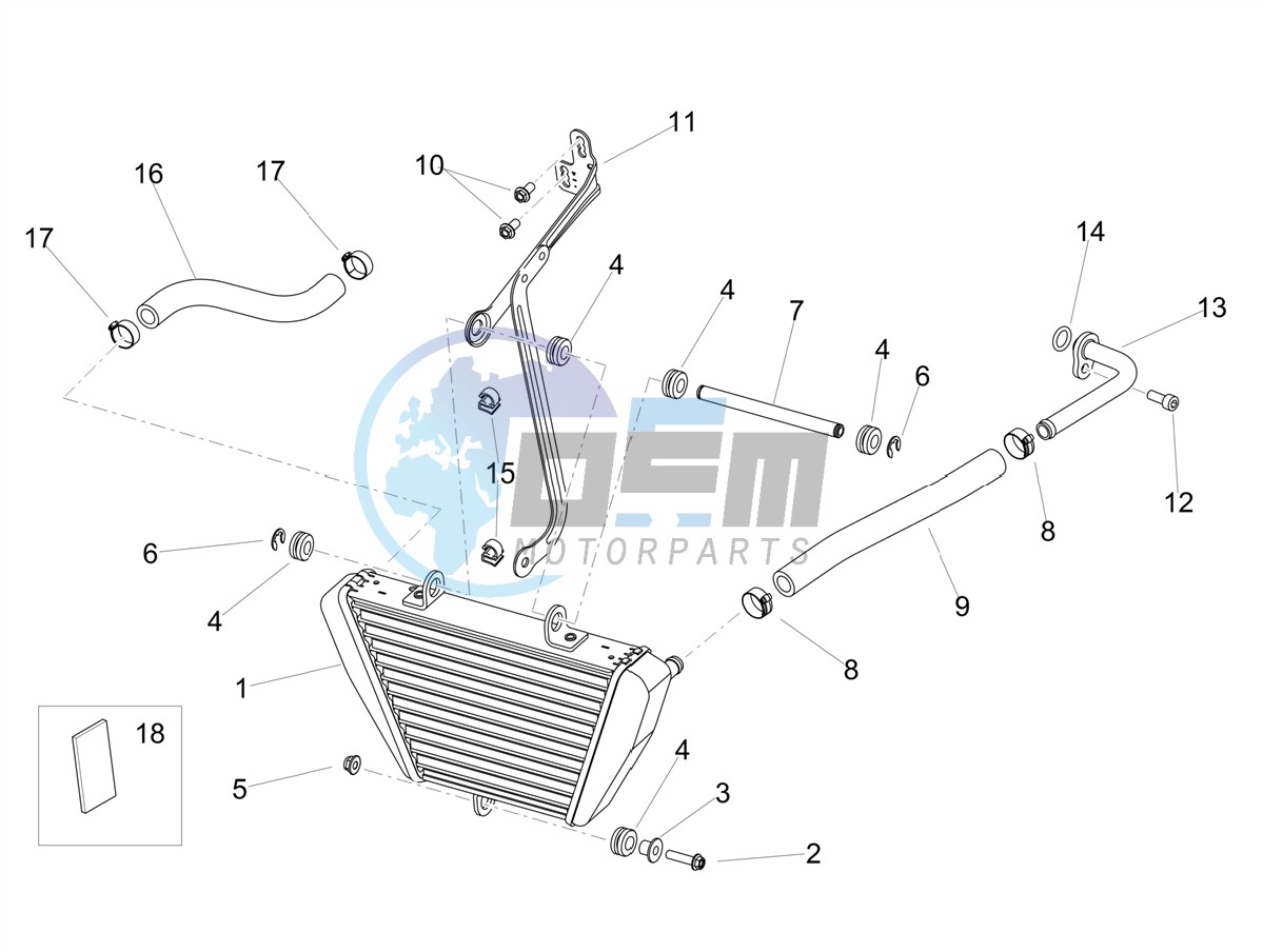 Oil radiator