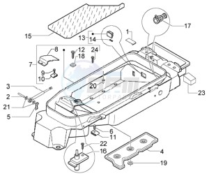 X9 500 Evolution (abs) drawing Case - Helmet