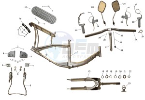 EBICY 0 drawing CHASSIS,SUSPENSION,STEER