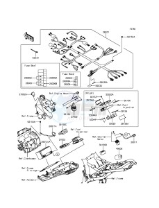 Z800 ZR800AFF FR GB XX (EU ME A(FRICA) drawing Chassis Electrical Equipment