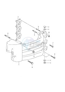 DF 40 drawing Inlet Manifold